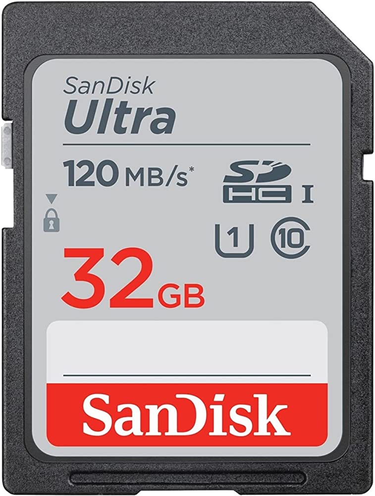 Thẻ nhớ SDHC SanDisk Ultra 120MB/s 32GB - Hàng Nhập Khẩu