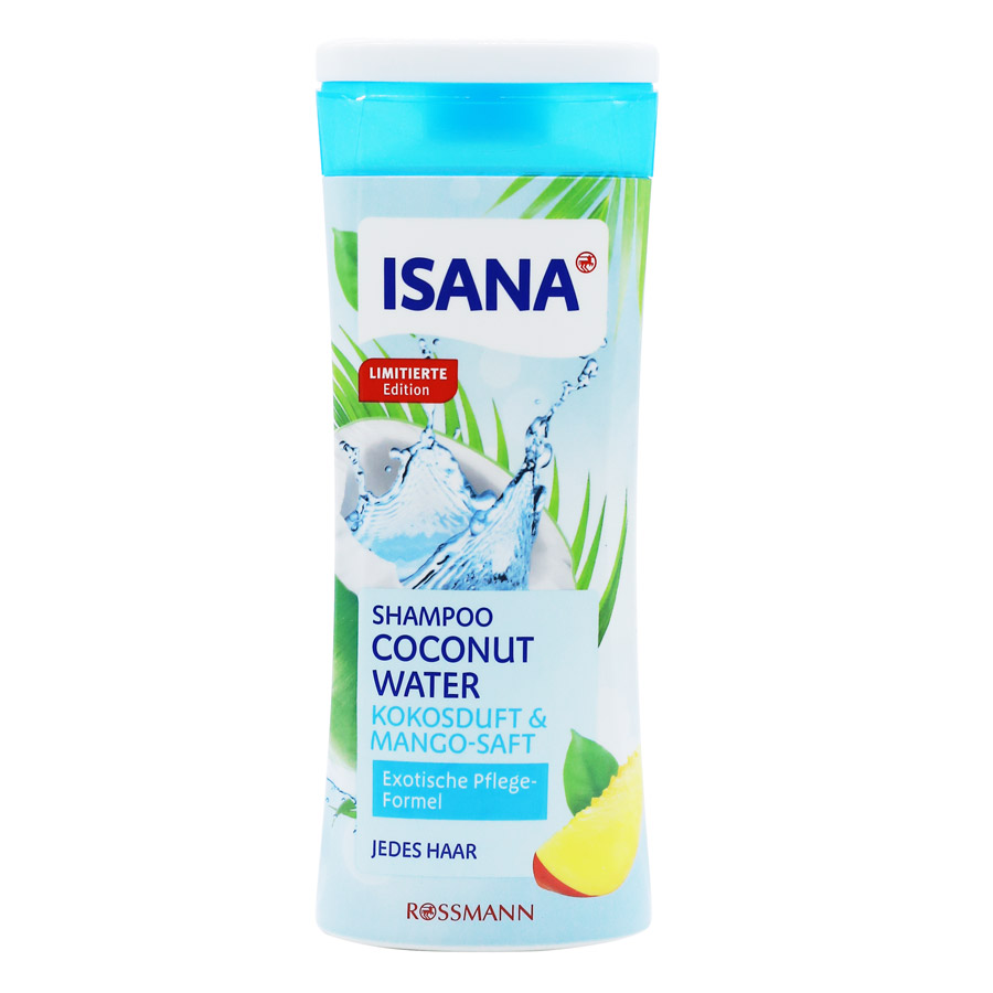 Dầu Gội Tinh Dầu Dừa Và Xoài Isana Shampoo Coconut Water (300ml)