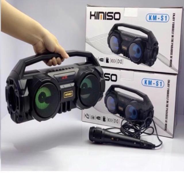 LOA BLUETOOTH HÁT KARAOKE XÁCH TAY KIMISO KM-S1 - Hàng Chính Hãng