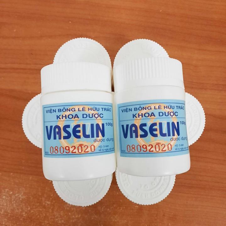 Kem trị nứt nẻ da hiệu quả VASELIN hộp 100g từ viện bỏng quốc gia (KN100)