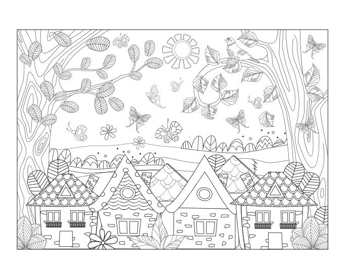 NGÀY ĐẸP TRỜI DÀNH TẶNG CẬU - Sách tô màu