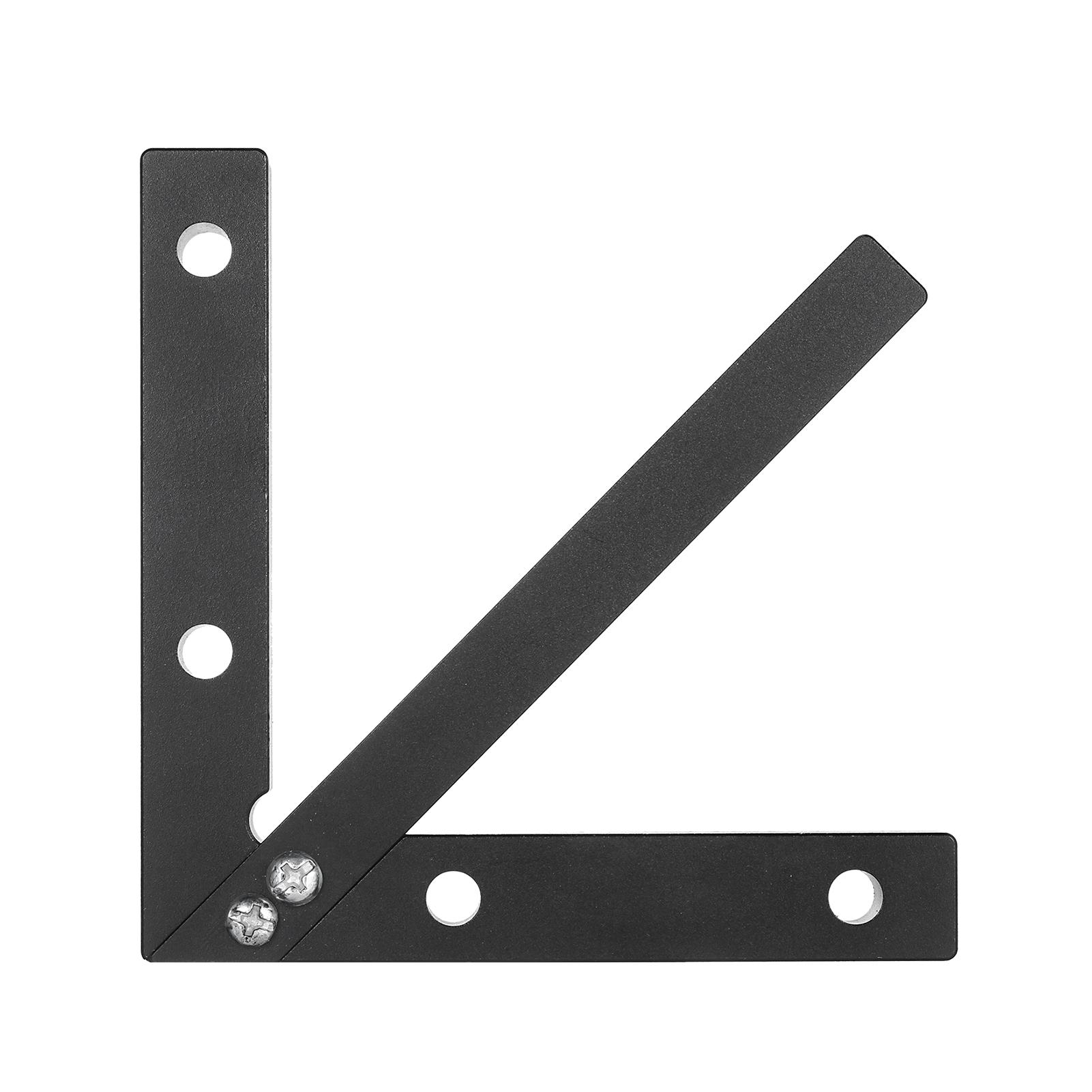 Center Finder Square Center Scribe Measuring Tool 45/90 Degree Right Angle Line Gauge Carpenter Ruler Aluminium Alloy