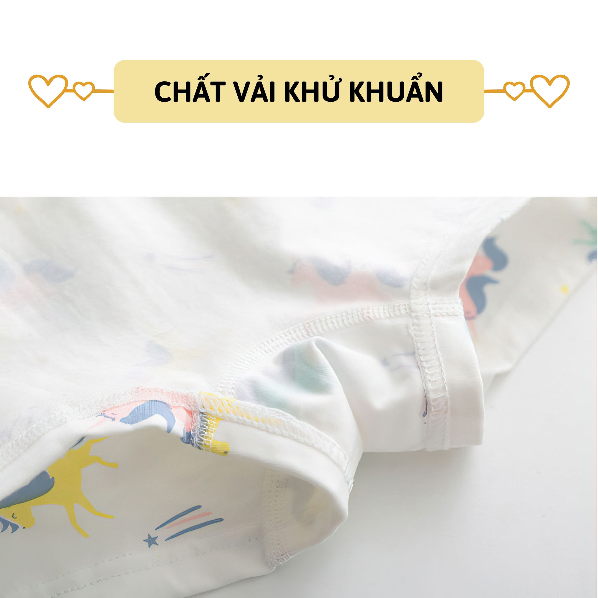 Set 3 quần lót bé gái 27kids Quần chip bé gái vải khử khuẩn công nghệ mới họa tiết dễ thương GSUW1