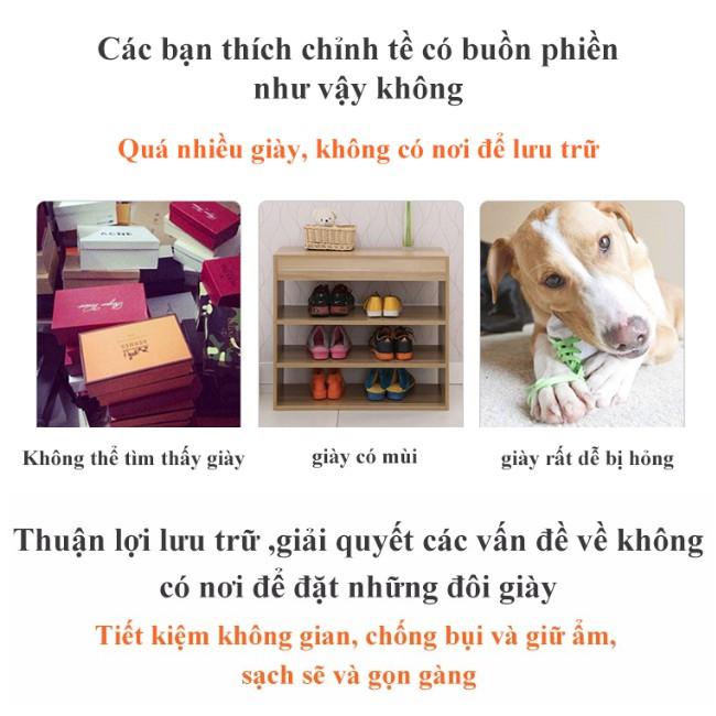 Hộp đựng giầy dép thoáng khí dễ vệ sinh