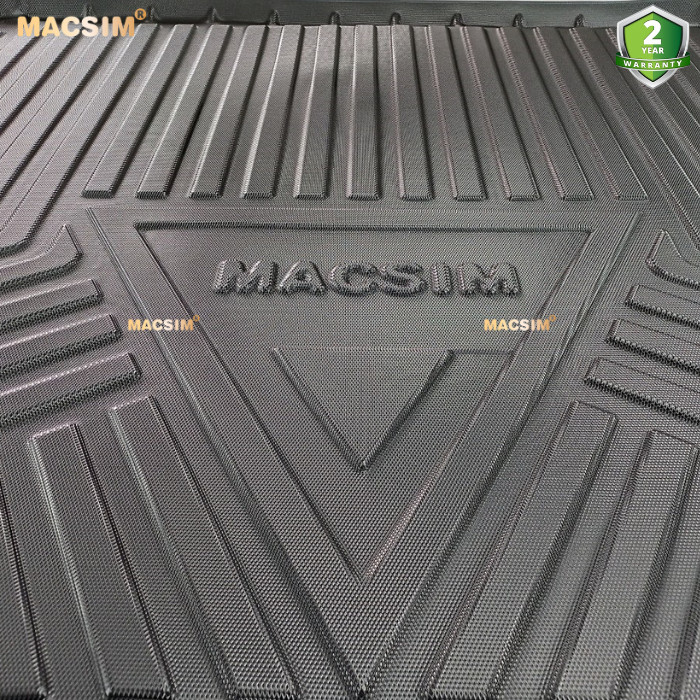 Lót cốp xe ô tô (qd) BMW X5 2019-2022 chất liệu TPV thương hiệu Macsim màu đen