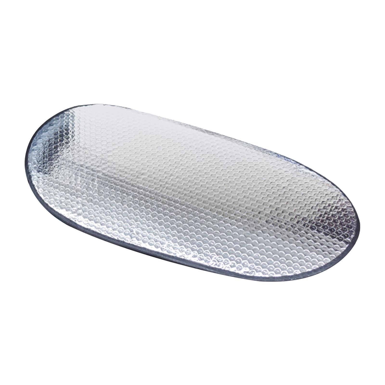 Motorcycle Moped Seat Cover Aluminum Film Dustproof Motorbike Seat Pad Cover