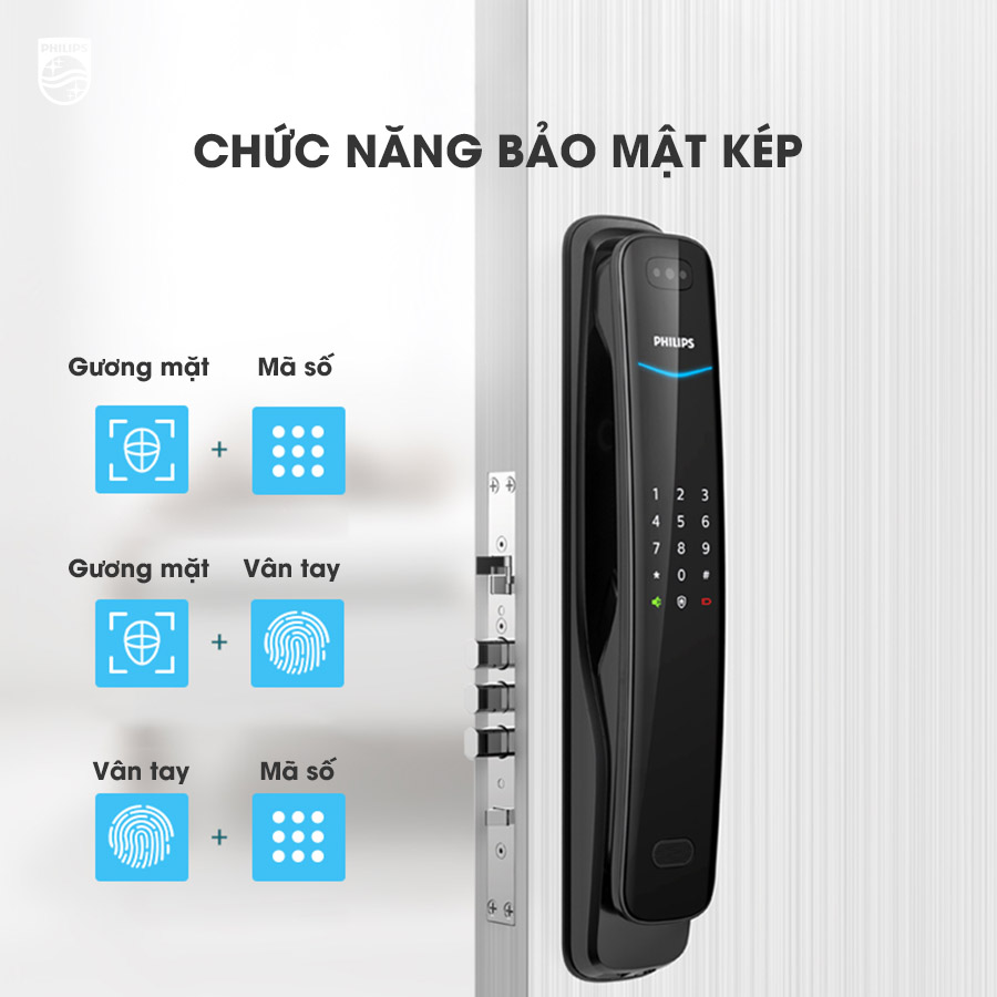 Khóa cửa thông minh Philips DDL702