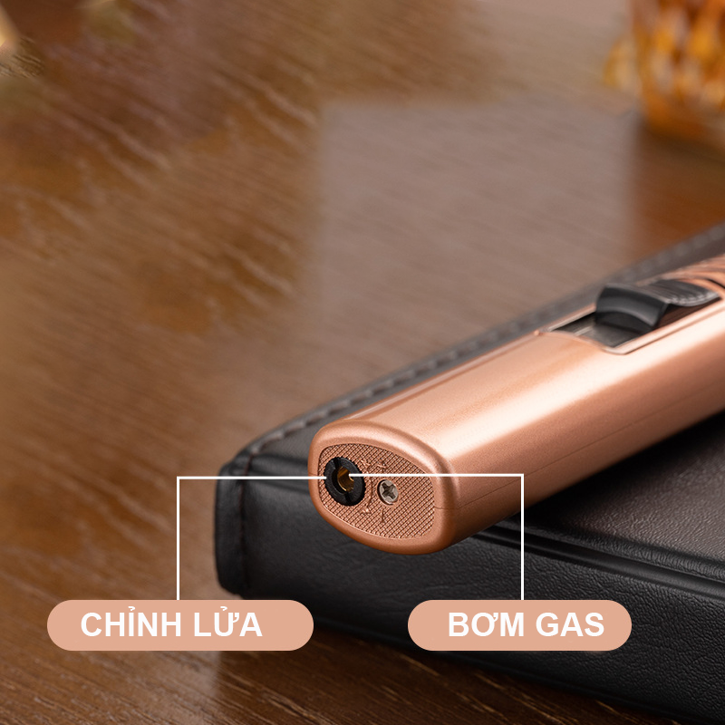 Bật Lửa Khè Mồi Bếp Honest 624 - Xài Gas (giao màu ngẫu nhiên)