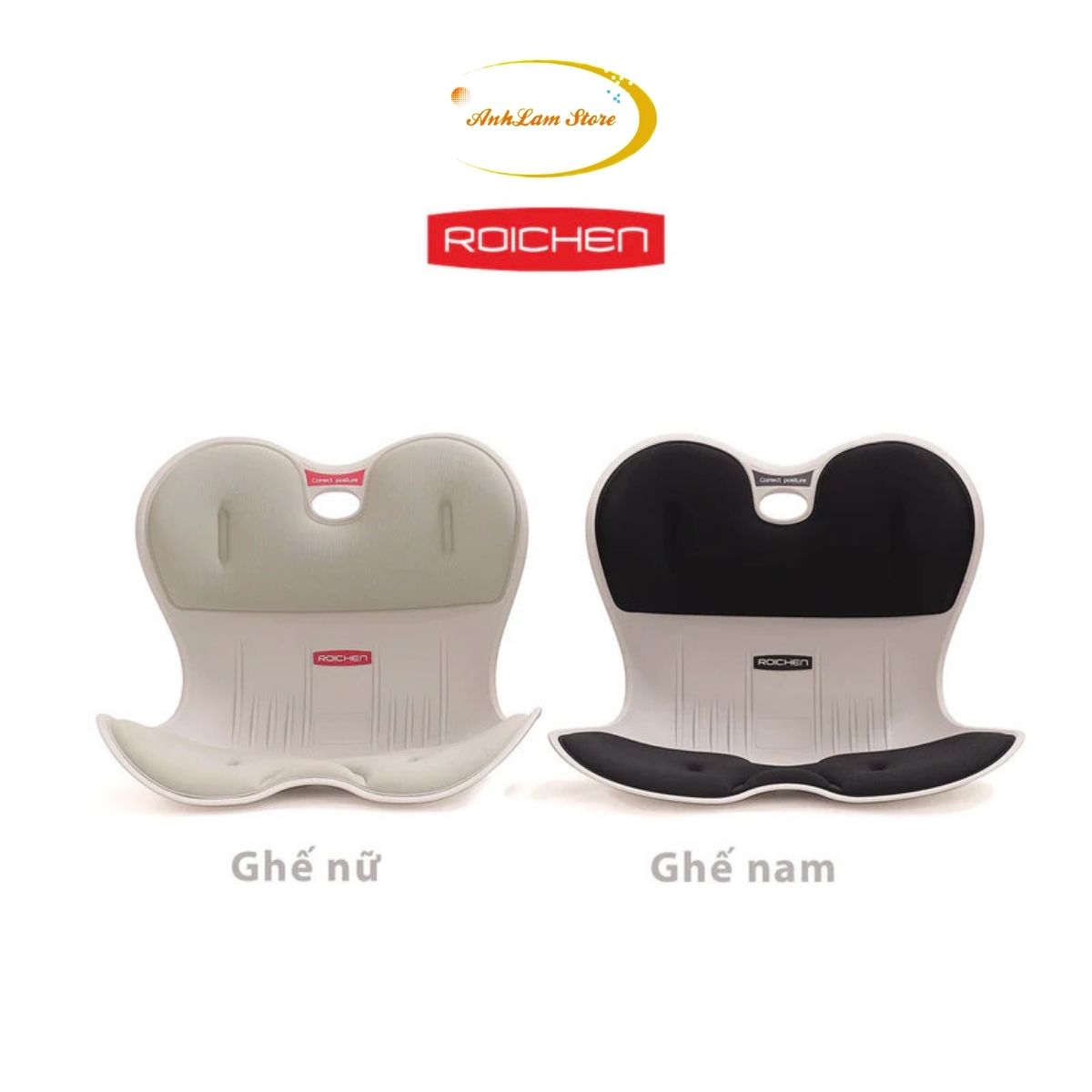 Ghế chỉnh dáng ngồi đúng cả gia đình hàng chính hãng Roichen nhập khẩu Hàn Quốc