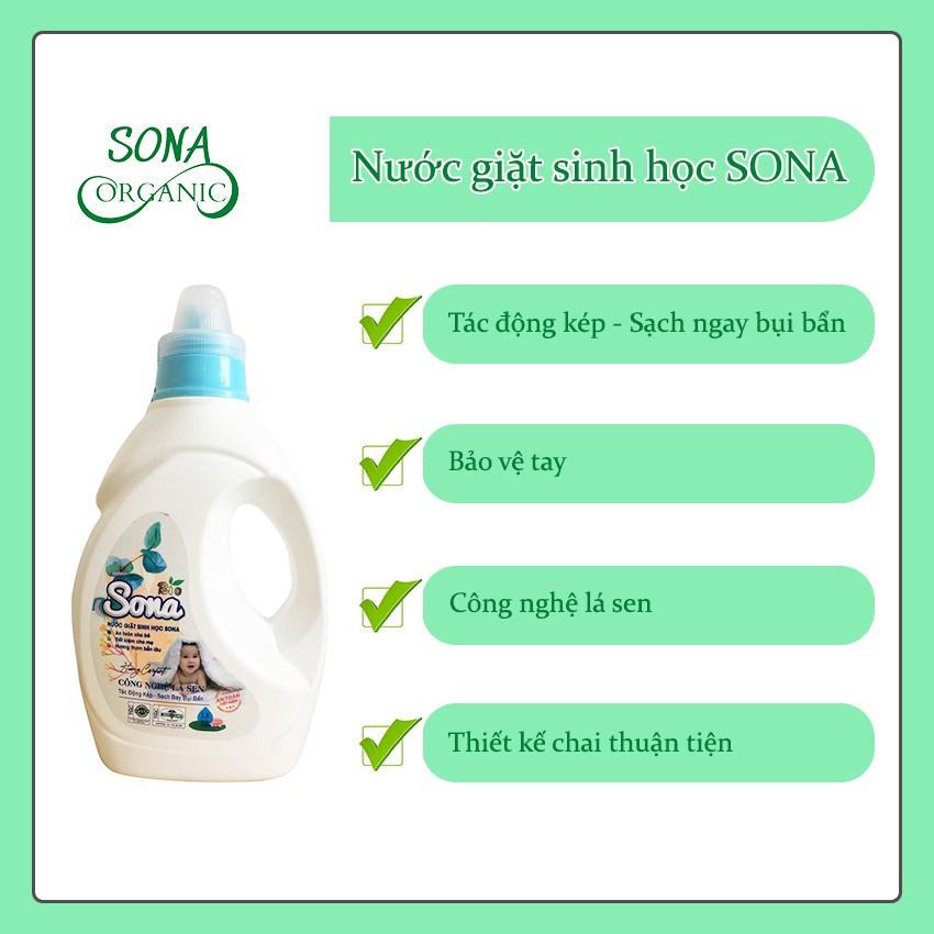 Nước giặt sinh học Sona Hương Comfort 3.6kg