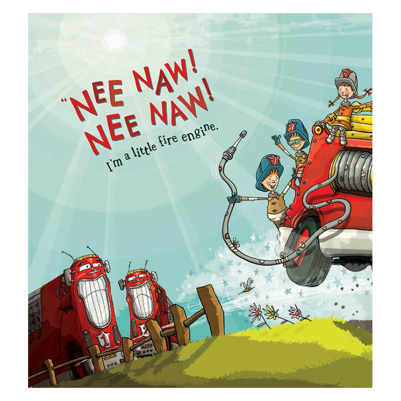 [Hàng thanh lý miễn đổi trả] Nee Naw The Little Fire Engine