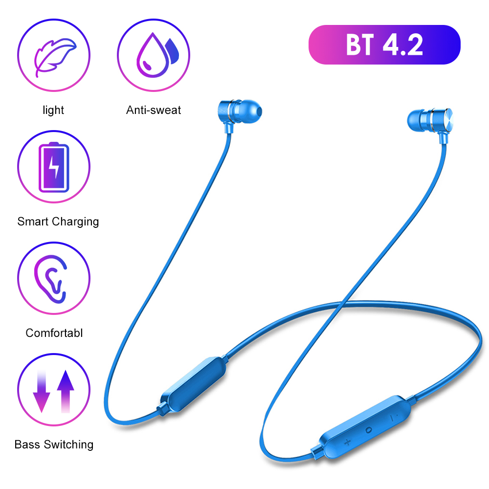 Tai Nghe Nhạc H8 BT Không Dây Có Móc Tai Điều Khiển Từ Tính Thiết Kế 3D