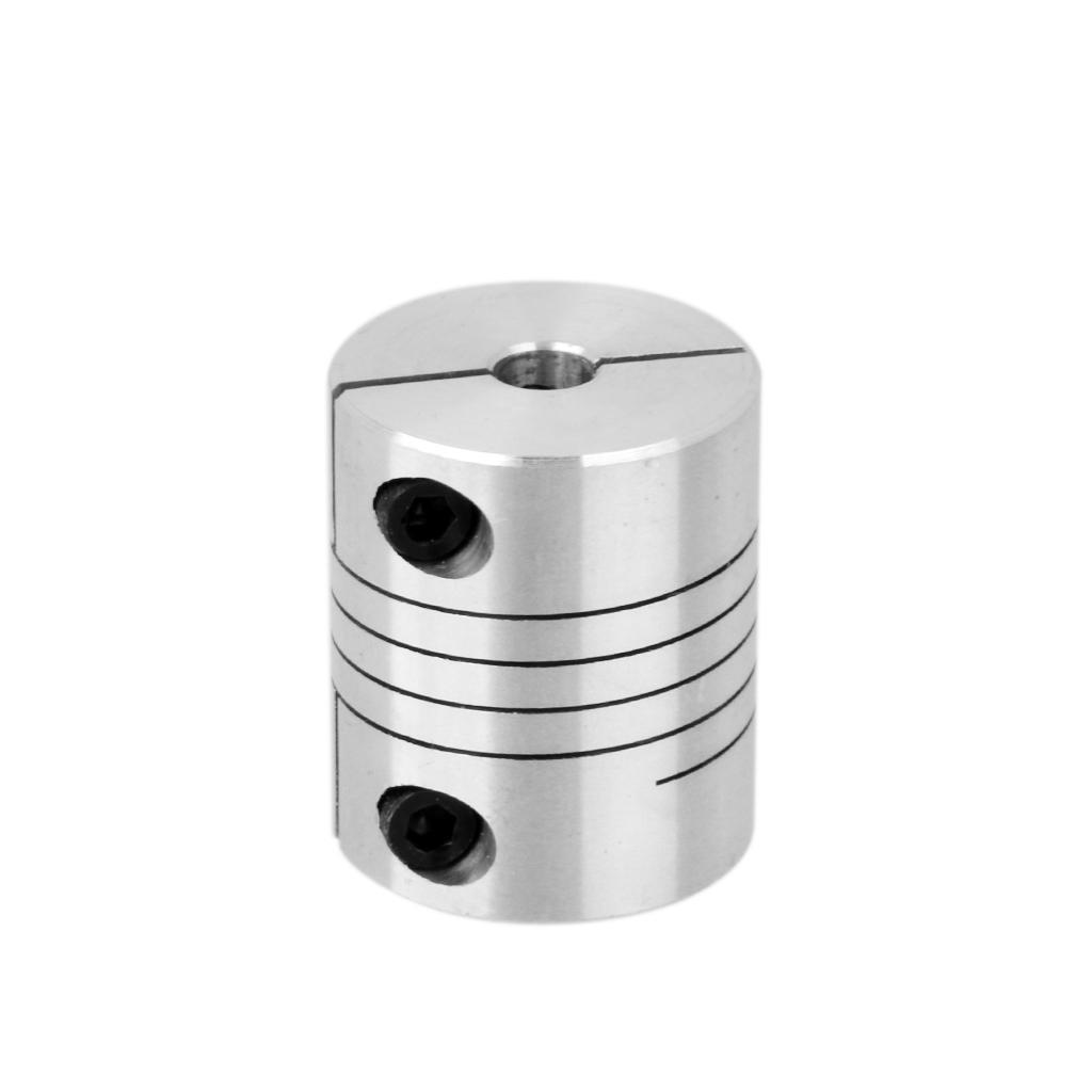 Stepper Motor Shaft Coupling Coupler Silver