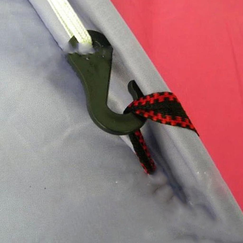 10Pcs/set Fasten Hook for Tent Awning Tie Rope  Cord End 3.6cm