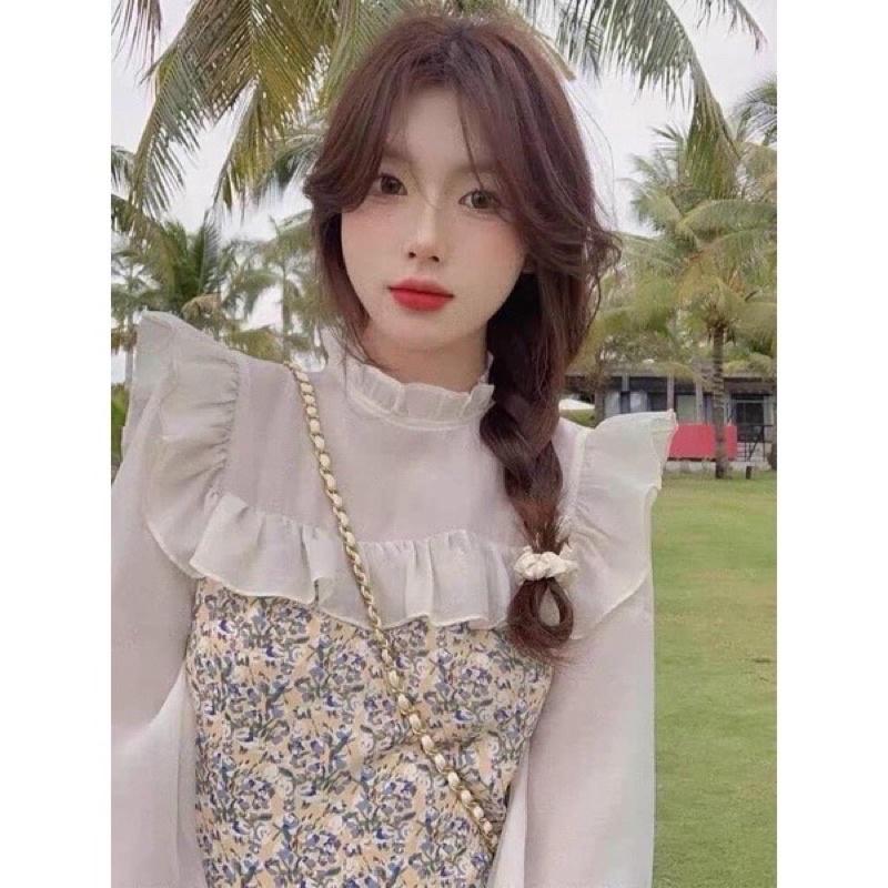 váy cho con ti bèo ngực xẻ chân