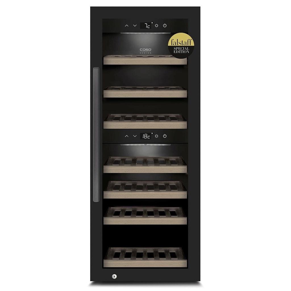 Tủ Bảo Quản Rượu Vang Caso Wine Exclusive 38 Smart, Bảo Quản Được 38 Chai, Điều Khiển Cảm Ứng, Nhập Đức, BH 12 Tháng