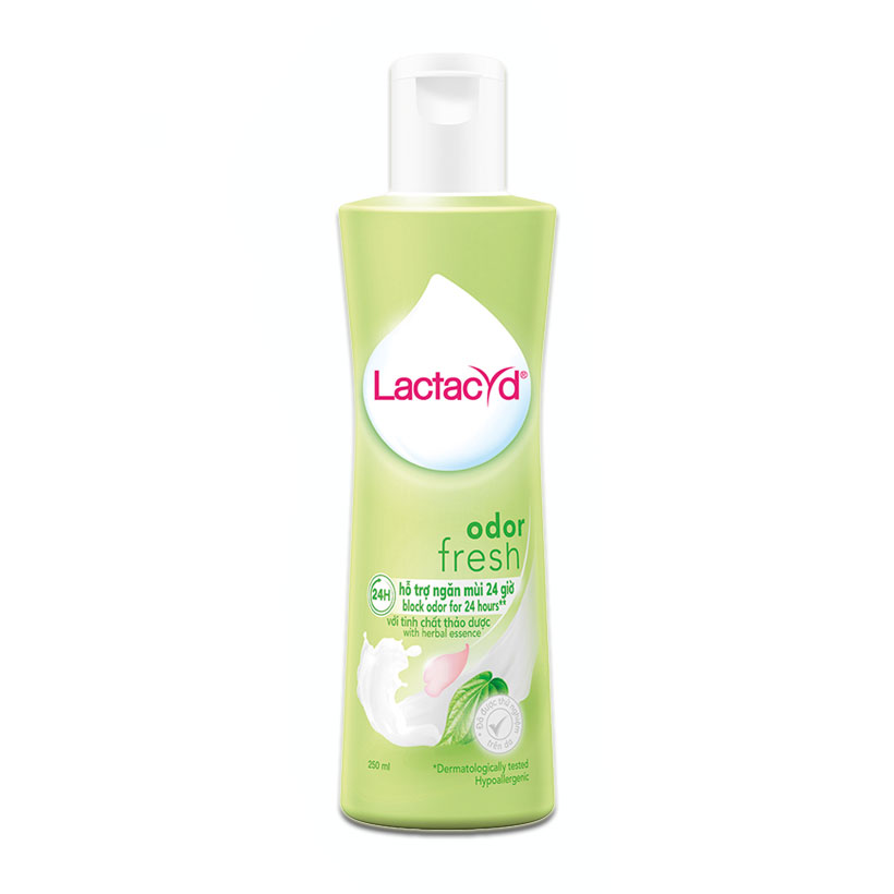 Bộ 2 Sữa Tắm Gội Trẻ Em Lactacyd Baby Extra Milky 500ml + 1 Dung Dịch Vệ Sinh Phụ Nữ Odor Fresh 250ml