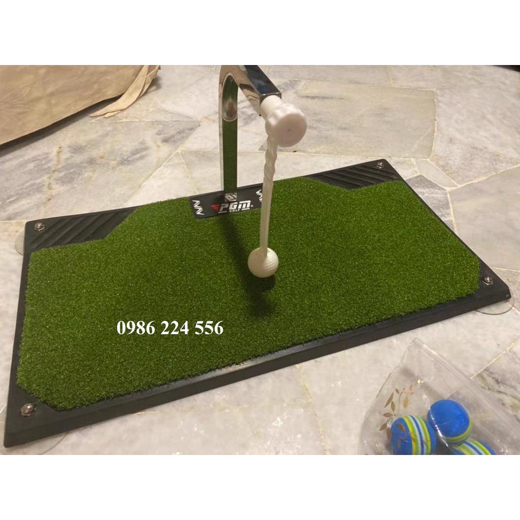 Thảm Tập Swing Golf xoay 360 Độ Nhập Khẩu PGM Trong Nhà Luyện Chip và Pitching TT012 - Hàng Chính Hãng