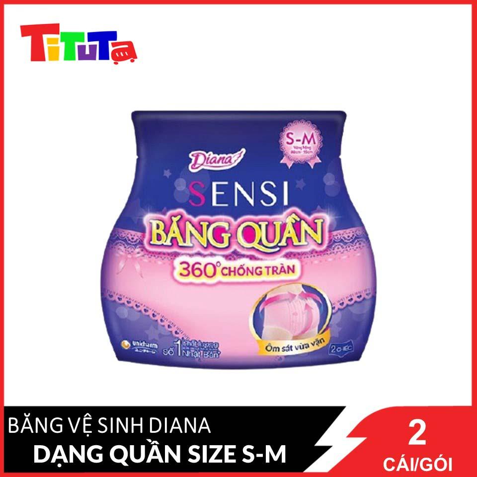 Băng Vệ Sinh Diana Băng Đêm Quần Size S-M-1807