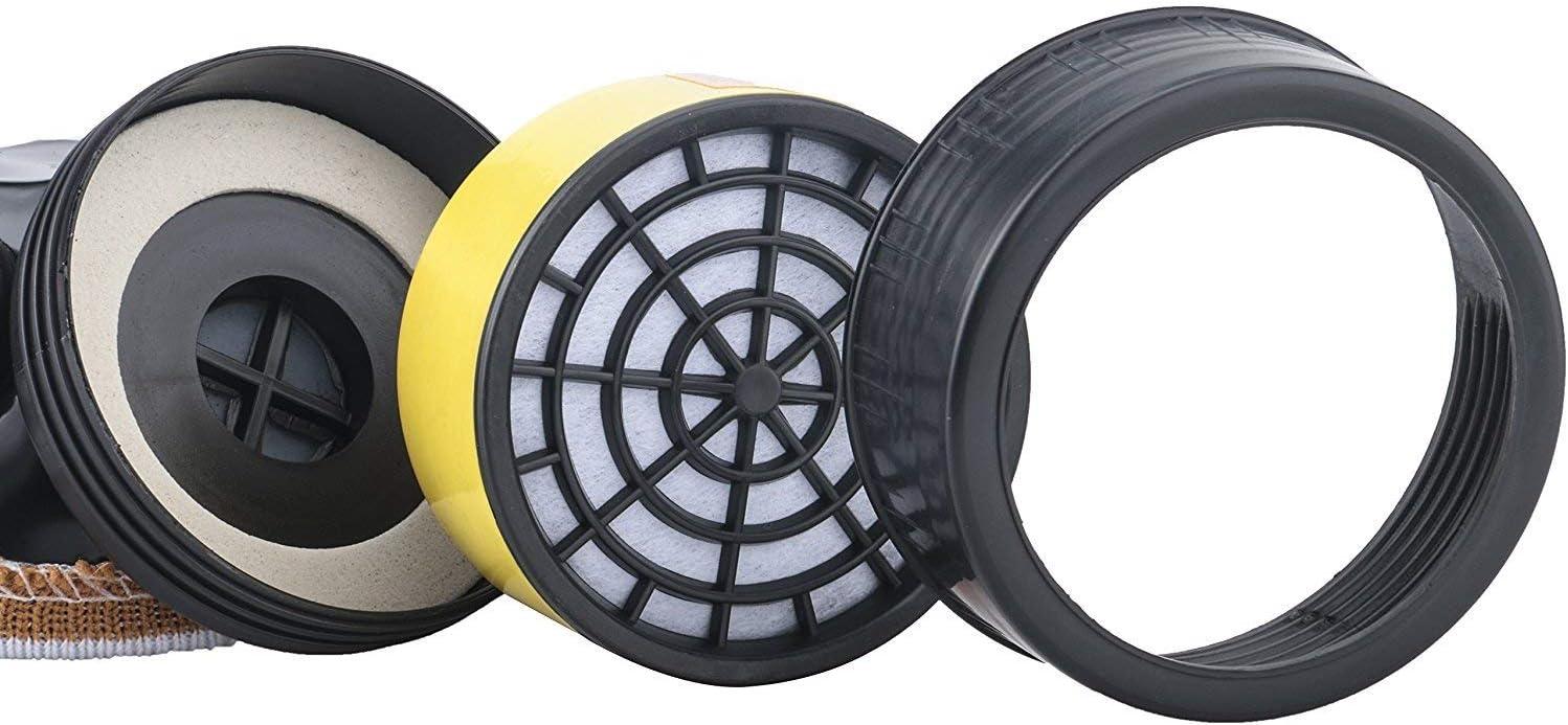 Mặt nạ phòng độc, Bảo vệ mặt nạ lọc có thể tái sử dụng bằng kính bảo hộ, Mặt nạ bảo vệ chống khí chống bụi cho bức tranh