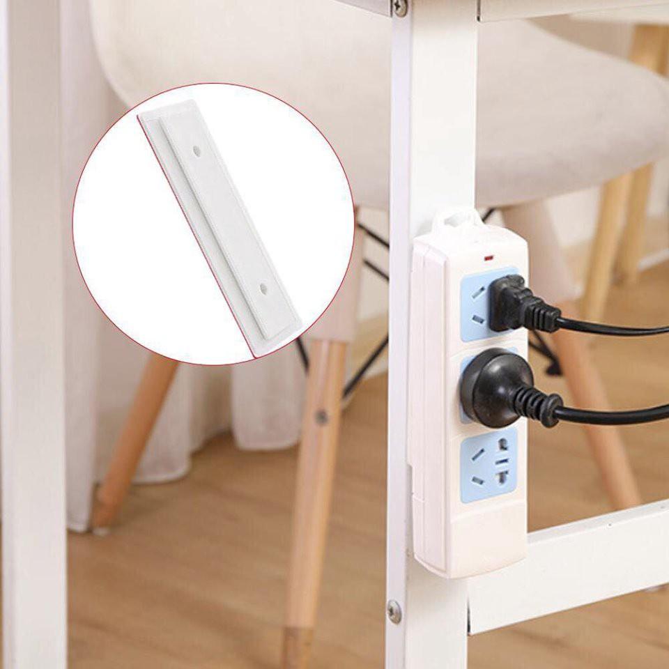 Miếng Dán Tường Treo Ổ Cắm Điện, Modem Wifi/ Giá Đỡ Treo Tường Cố Định Ổ Cắm Điện 88062