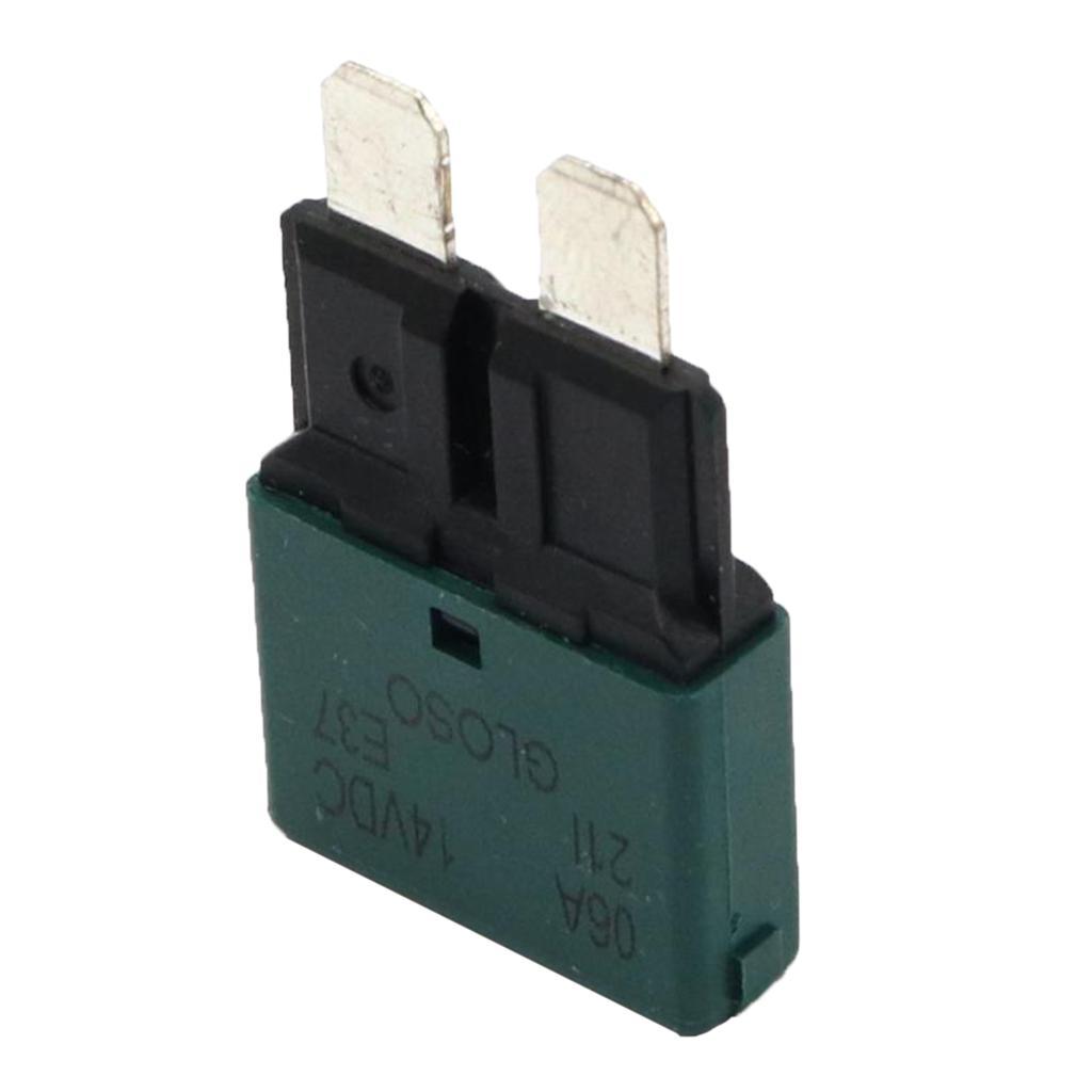 6Amp Mini Automatic Reset -Style Circuit Breaker for Car Truck Marine