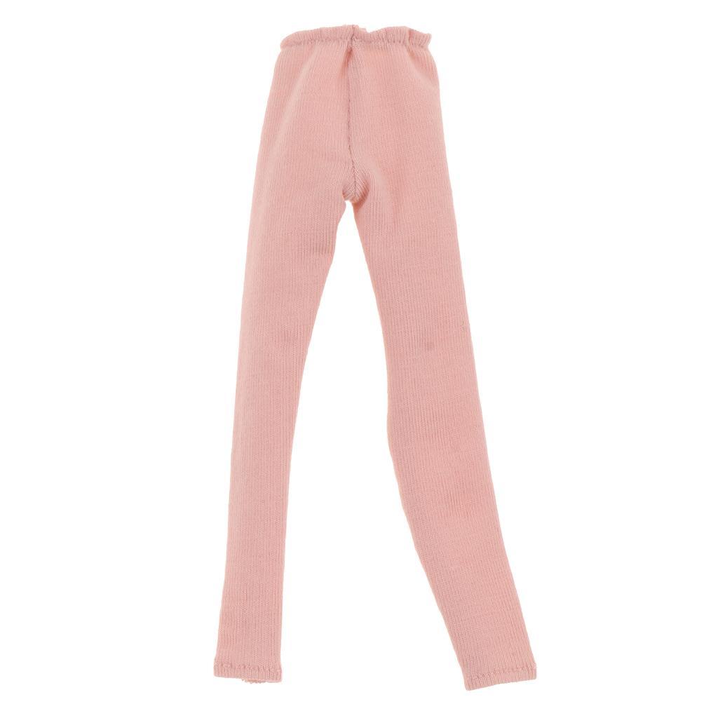 8 Colors Available Winter Leggings Trousers for 1/6 Blythe 12inch DOD LUTS Dress Up Accessories