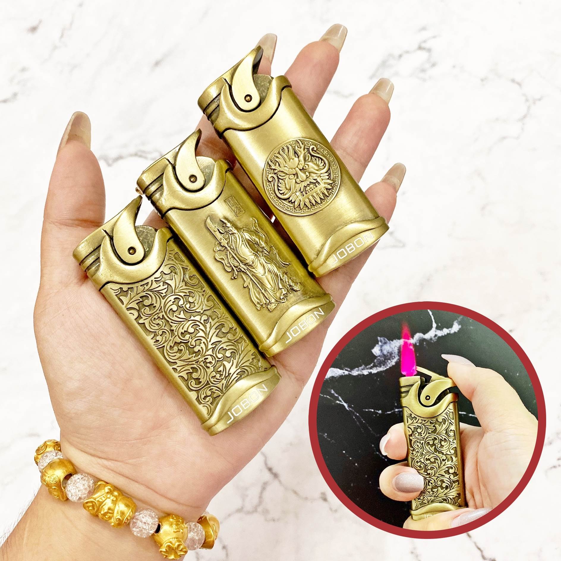 Hột quẹt bật lửa khè Jobon 513 -