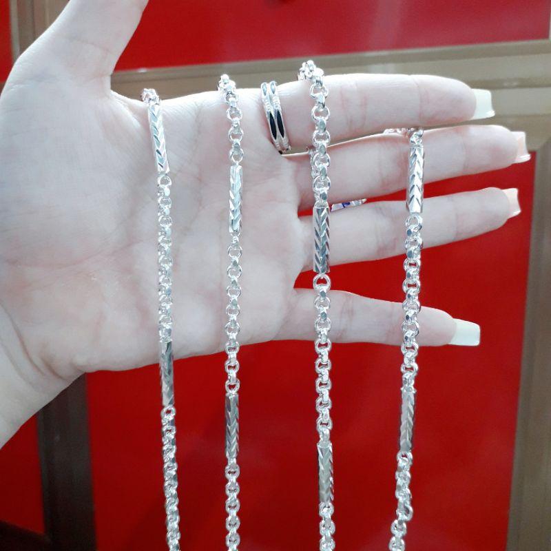 Dây chuyền nam bạc ta cao cấp YN JEWELRY