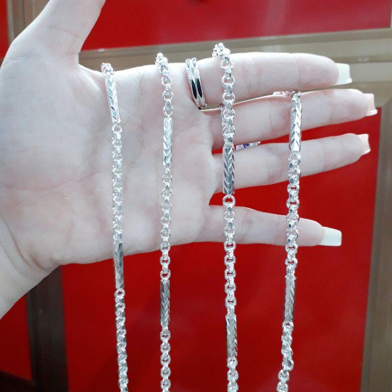 Dây chuyền nam bạc ta cao cấp YN JEWELRY