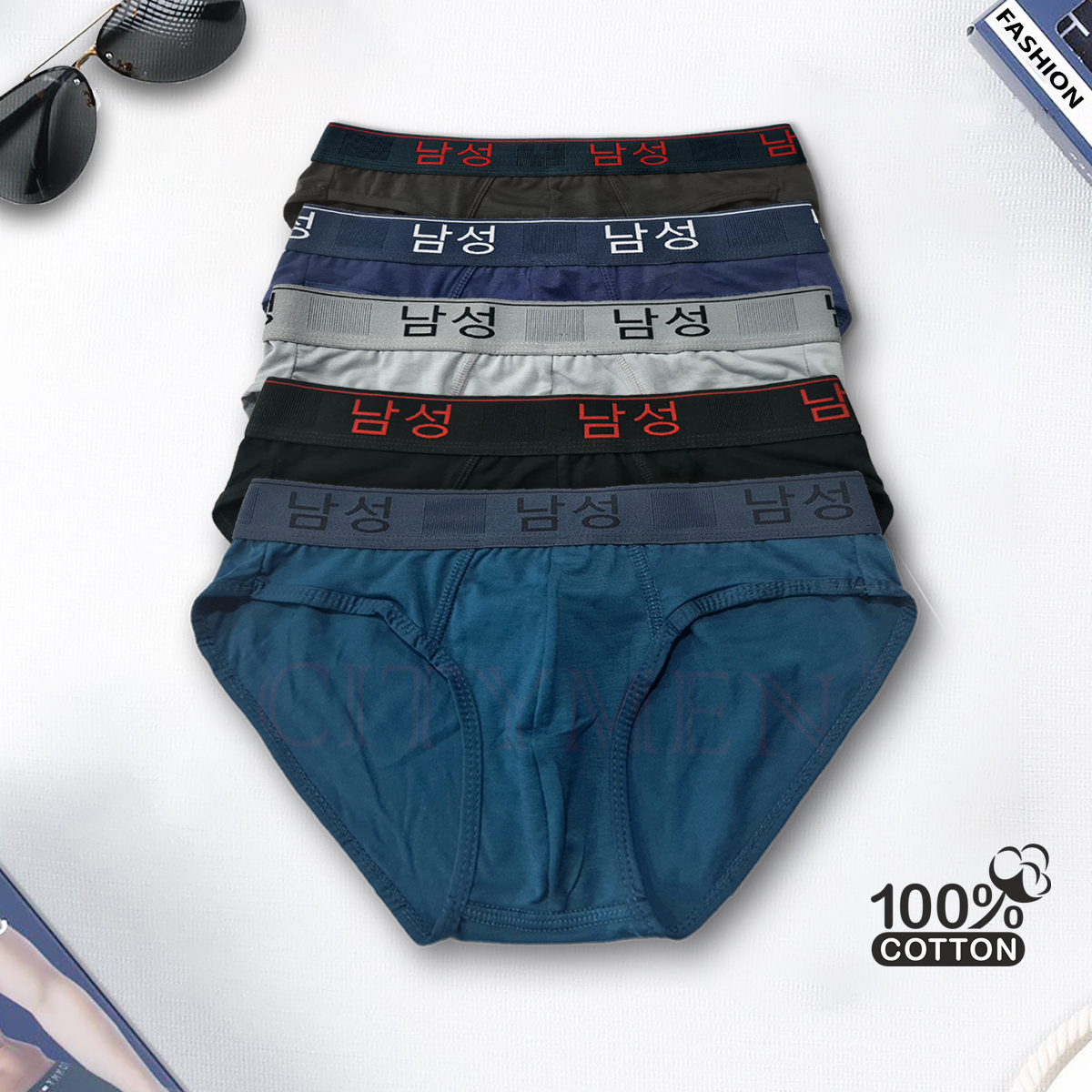 Quần Lót Nam lưng Hàn Quốc vải cotton co giãn 4 chiều hiệu CITYMEN cao cấp, đồ lót - LMTK-HANAC