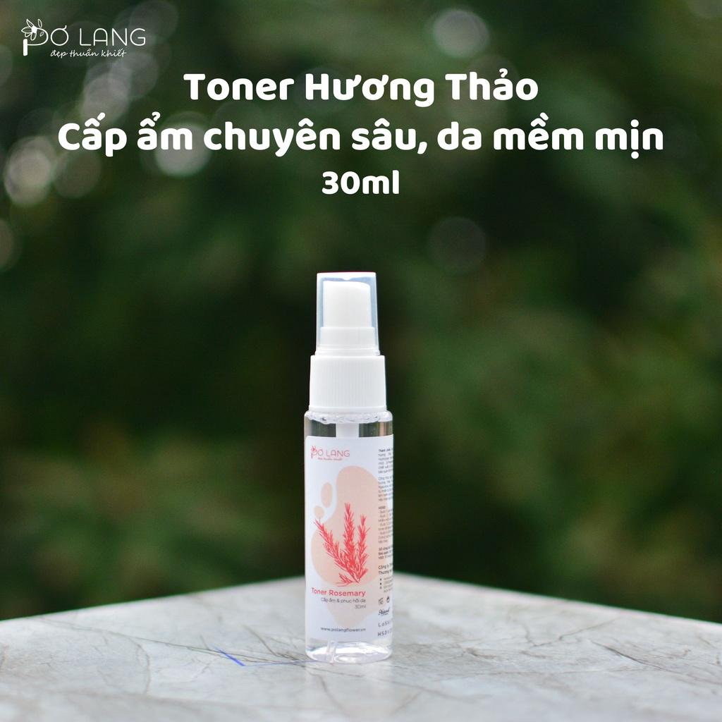 Nước cân bằng da hương thảo Toner Pơ lang cấp ẩm, phục hồi da từ thiên nhiên