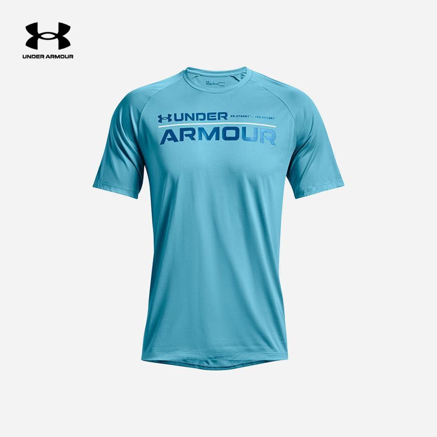 Áo tay ngắn thể thao nam Under Armour Tech 2.0 Wordmark - 1370538-481
