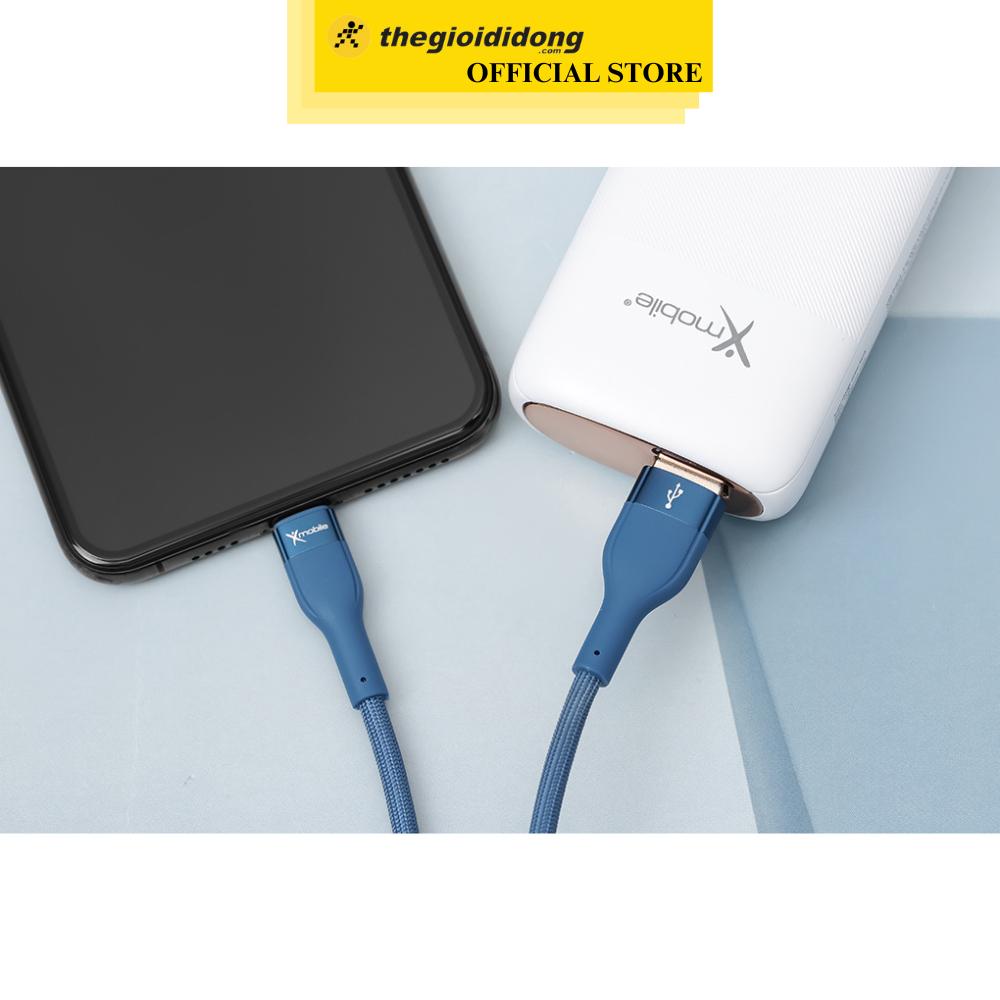 Cáp Iightnning 1m Xmobile L2205 - Hàng Chính Hãng