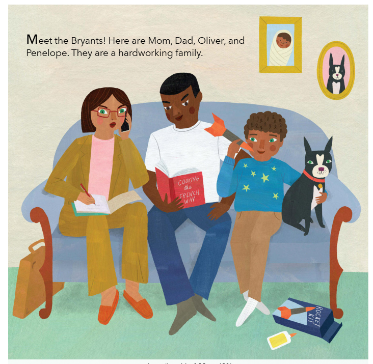 Sách ngoại văn: Picture Book Square Standard - Sunbird A Job For Penelope