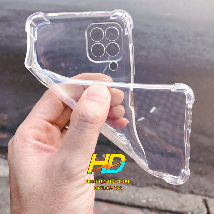 Ốp Lưng Silicon trong suốt Cho SamSung Galaxy M13 5G, M23 ,M33 5G, M53 5G Chống Sốc 4 góc, Khoét Lỗ Bảo vệ camera Sau