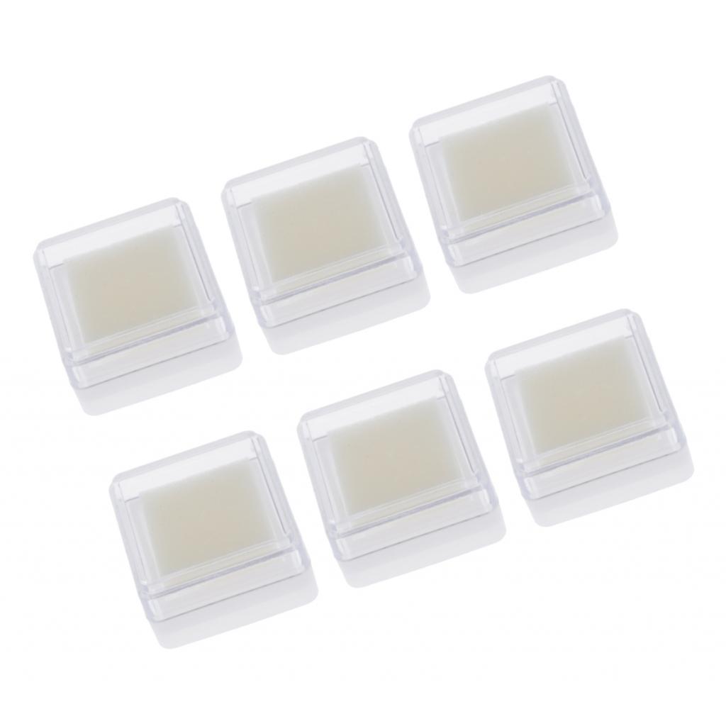 16Pcs Import Blank Ink Pad For Rubber Stamps Craft Scrapbook Paper Wood