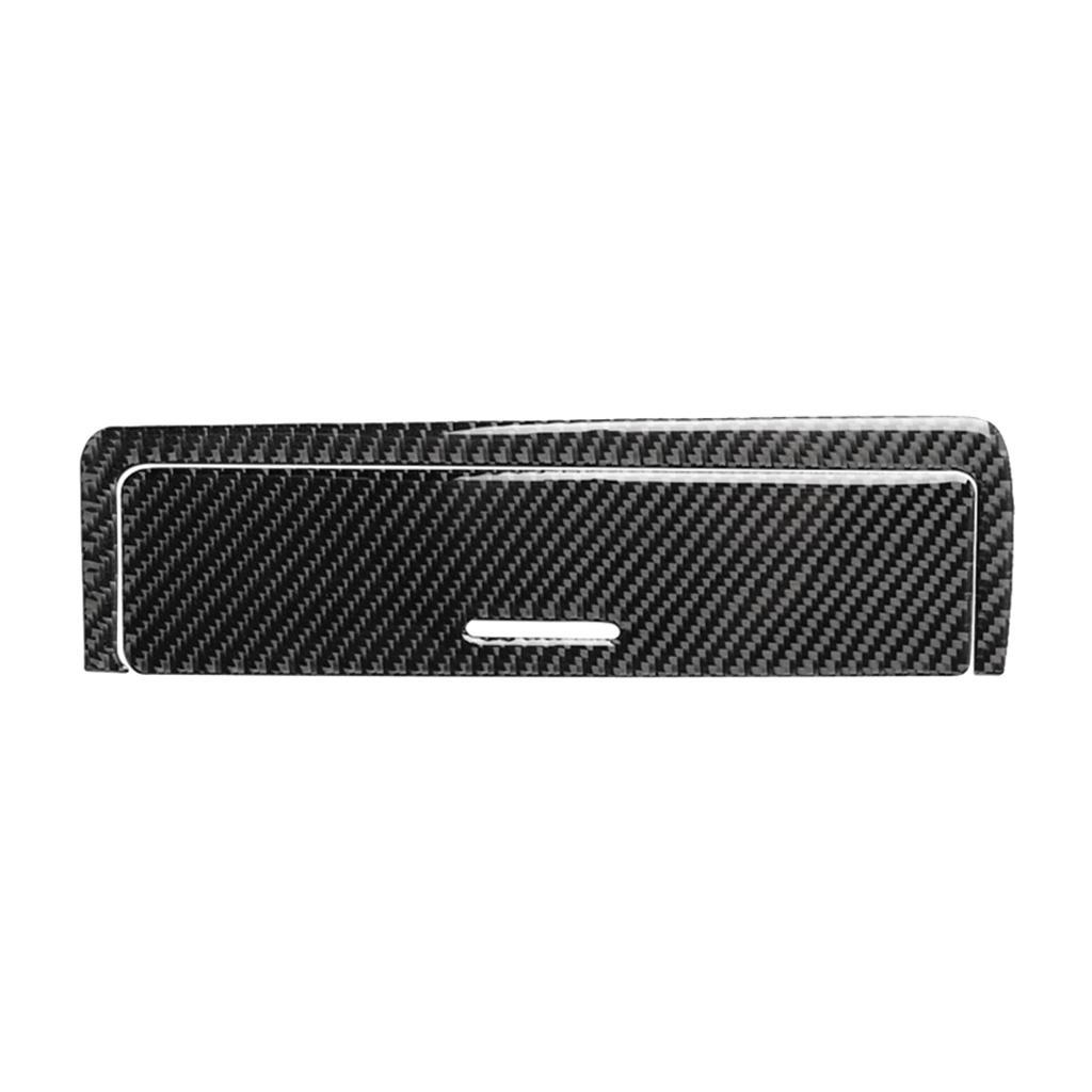 2X Carbon Shifter Panel Button Case Trim Sticker For E46