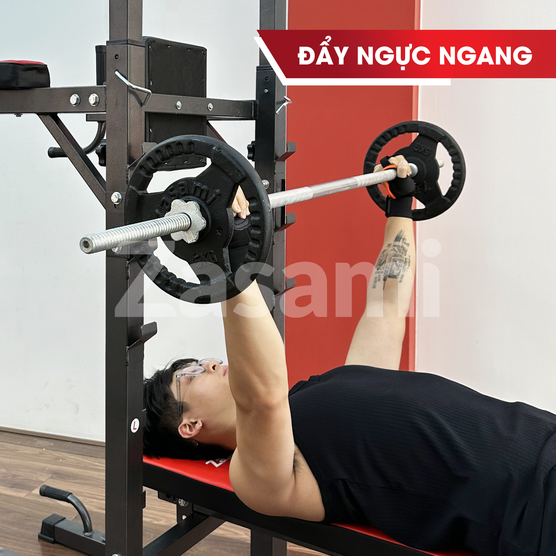 Giàn Tạ Xà Đơn Xà Kép Đa Năng Zasami SDN-8012