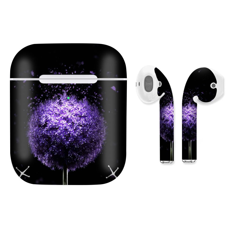 Miếng dán skin chống bẩn cho tai nghe AirPods in hình Thiên nhiên - tnx014 (bản không dây 1 và 2)