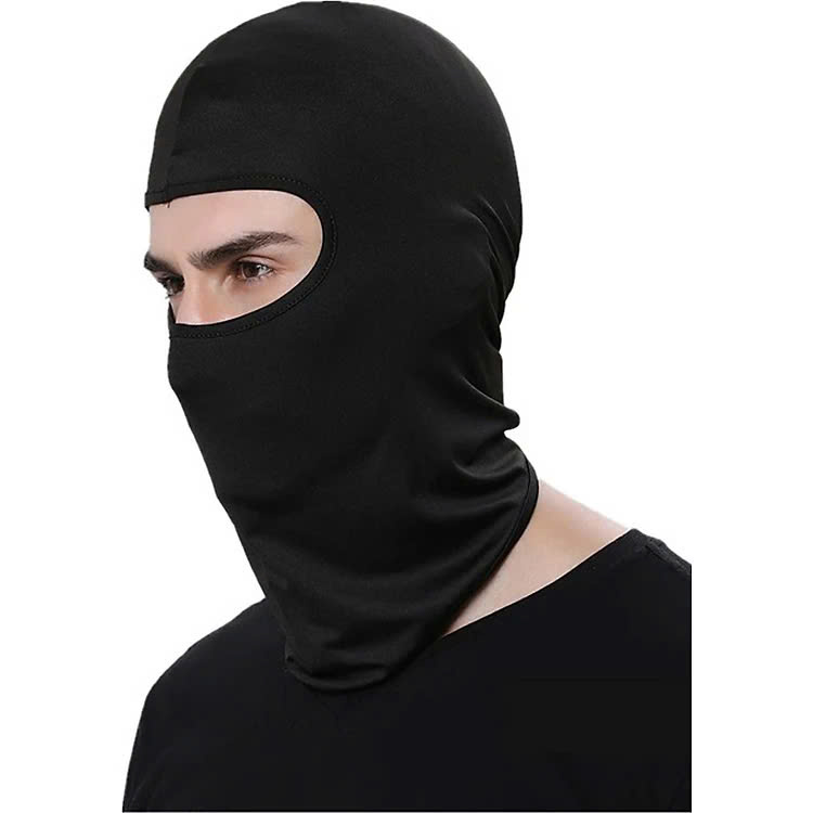 Khăn trùm đầu Ninja Fullface Chống Nắng màu đen