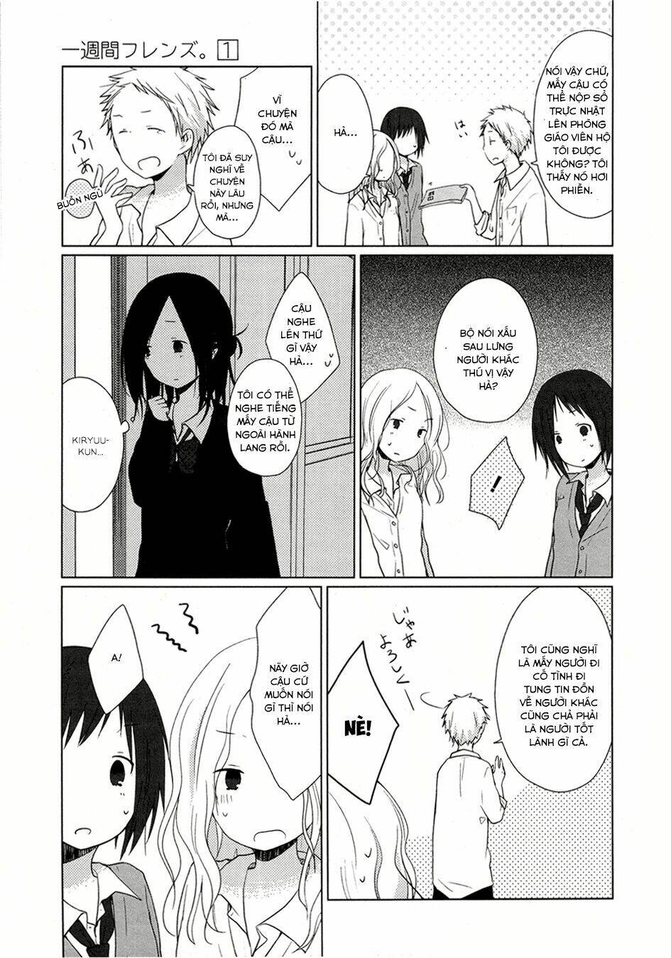 one week friends dst chapter 3 22