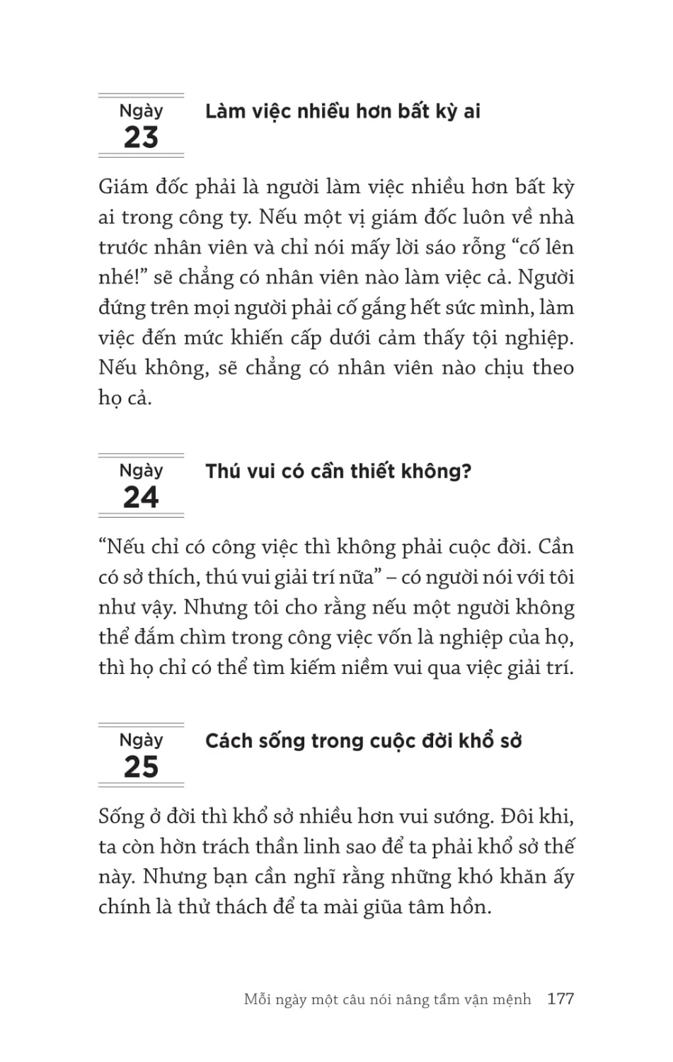 Inamori Kazuo Mỗi Ngày Một Câu Nói Nâng Tầm Vận Mệnh - TRE