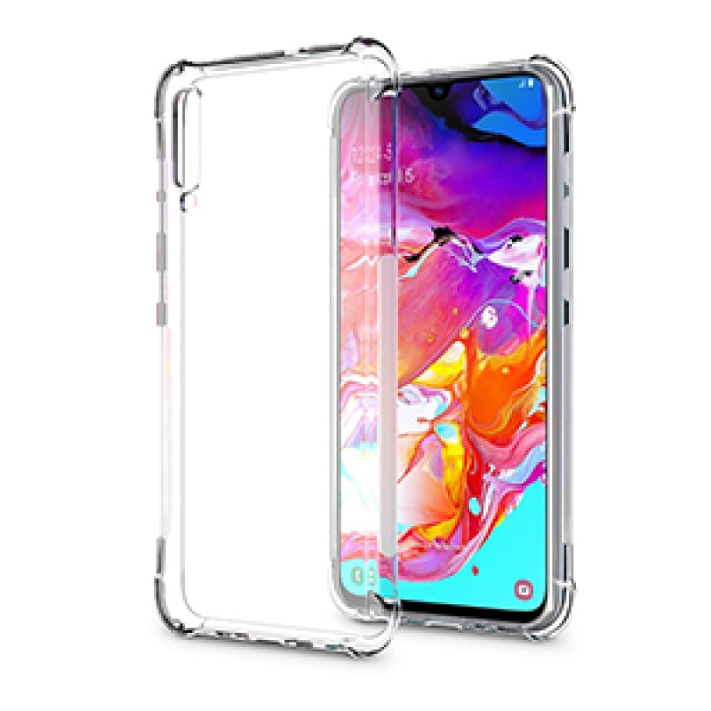 Ốp lưng cho Samsung A70 chống sốc trong suốt có khả năng phát sáng