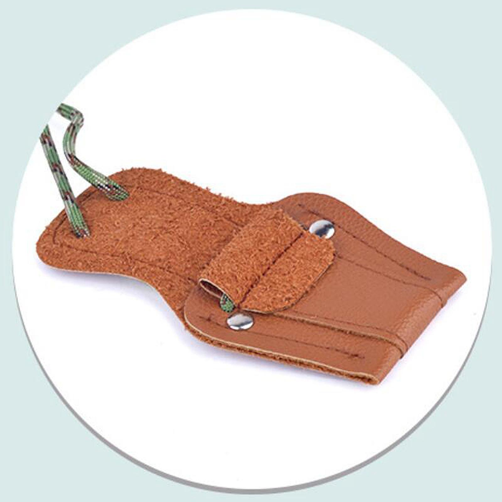 Outdoor Archery Leather Recurve Bow Stringer Traditional Bowstringer Rope