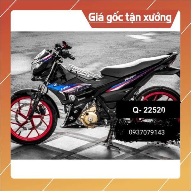 Tem rời raider fi HP4 chất liệu decal Crom ko bay màu