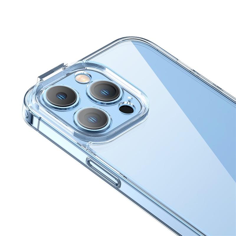 Ốp lưng cường lực viền dẻo chống sốc Baseus SuperCeramic Series Glass Case For I.P 14