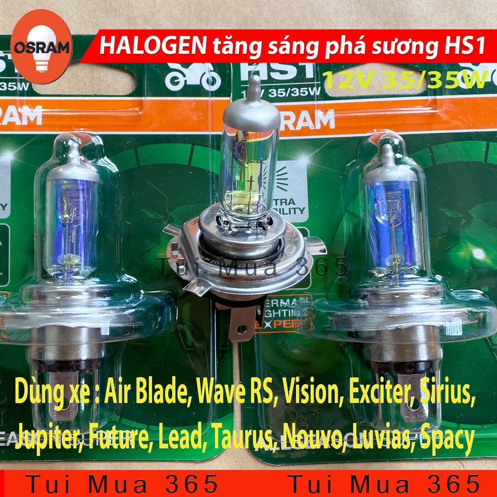 Bóng đèn HS1 tăng sáng phá sương HALOGEN OSRAM Air Blade, Wave RS, Vision, Exciter, Sirius, Jupiter, Future