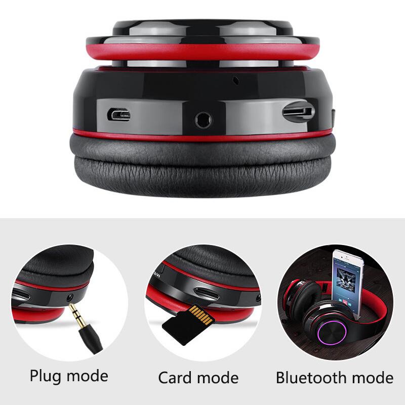 Caridite Phổ Biến Bán Tai Nghe Không Dây Bluetooth Tai Nghe Tai Nghe Tai Nghe Nhét Tai Tai Nghe Chụp Tai Cho Grils Tặng Quà Giáng Sinh