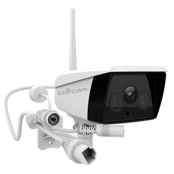 CAMERA IP WIFI dùng Sim 4G Ebitcam EBO2 2.0 Megapixel - đàm thoại 2 chiều (kèm thẻ nhớ 32GB) - hỗ trợ thẻ nhớ lên 256G - Hàng chính hãng